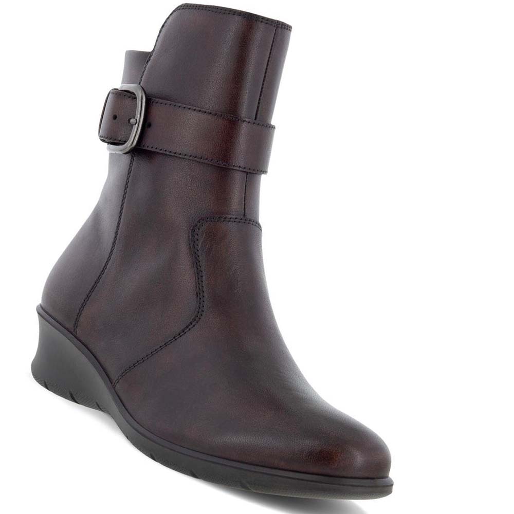 Women's Ecco Finola Ankle Boots Coffee | Canada 13MQZ